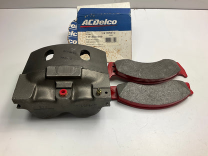 REMAN. Acdelco 18R810 Dual Piston Left Drivers Side Brake Caliper W/ Brake Pads