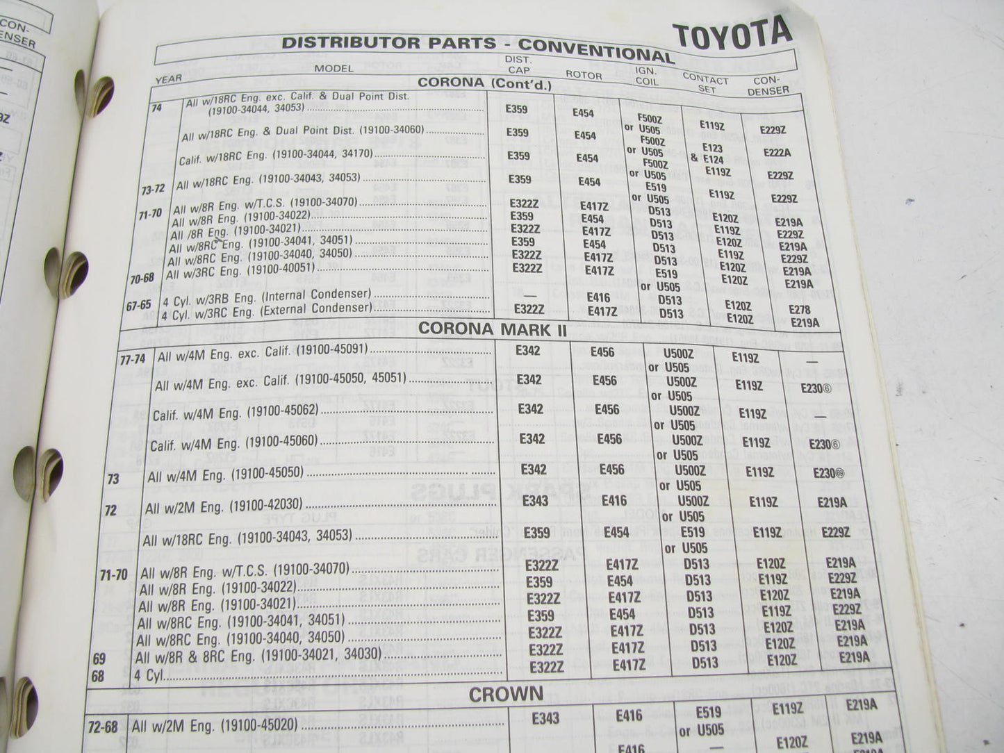 Acdelco 1A-91C Electrical, PCV, Wire Sets, Alternators & Starters Catalog - 1991