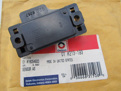 NOS OEM Delco 213-193 MAP Manifold Absolute Pressure Sensor GM # 16054920