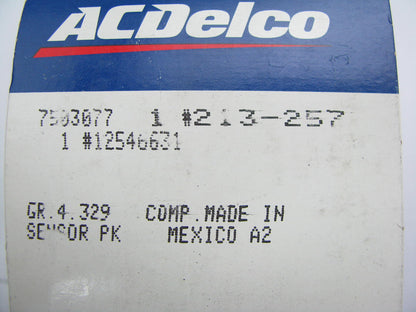 Acdelco 213-257 Vehicle Speed Sensor 1990-2002 Chevrolet GMC C7500 5-Speed Trans
