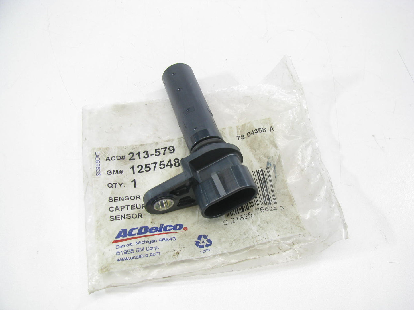 Acdelco 213-579 Engine Crankshaft Position Sensor For 2000-2005 Cadillac 4.6L-V8