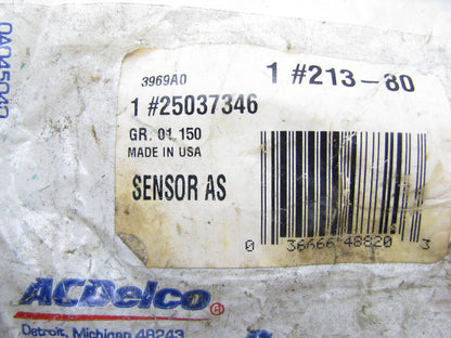 NEW GENUINE Acdelco 213-80 Coolant Temperature Sensor OEM GM # 25037346
