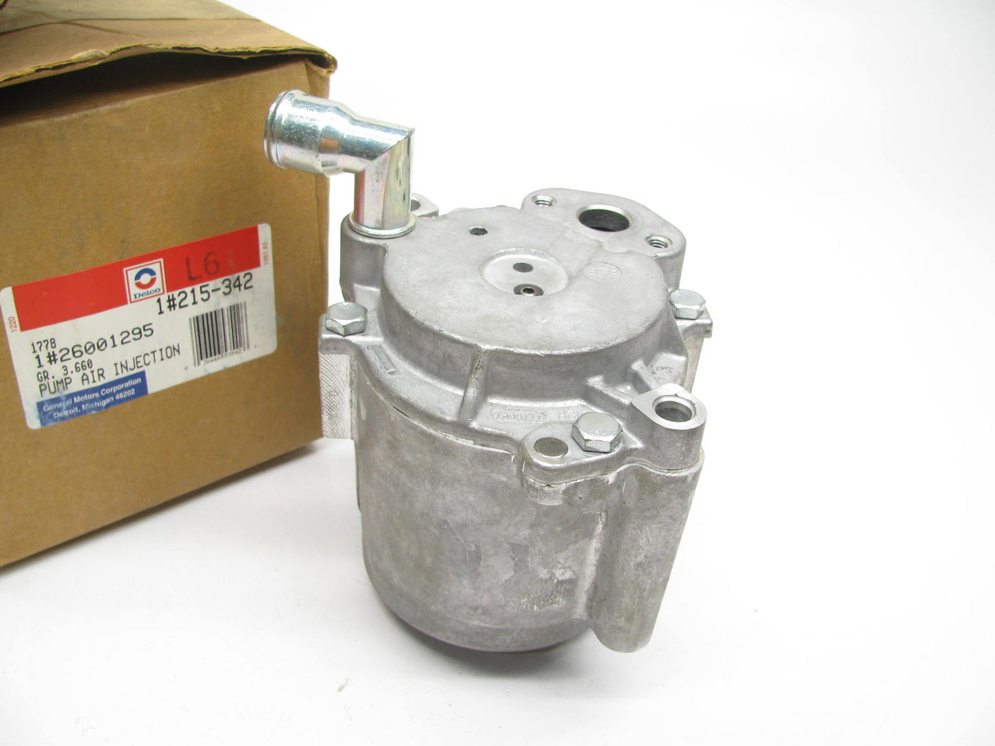 Acdelco 215-342 Secondary Air Injection Pump - 26001295