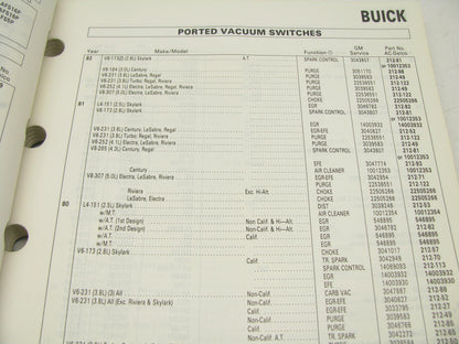 Acdelco 21A-100-1990 Emissions Control Devices - Weatherly # 170, 602 - 477 PGS