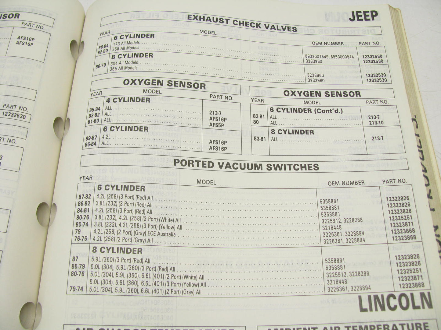 Acdelco 21A-100-1990 Emissions Control Devices - Weatherly # 170, 602 - 477 PGS