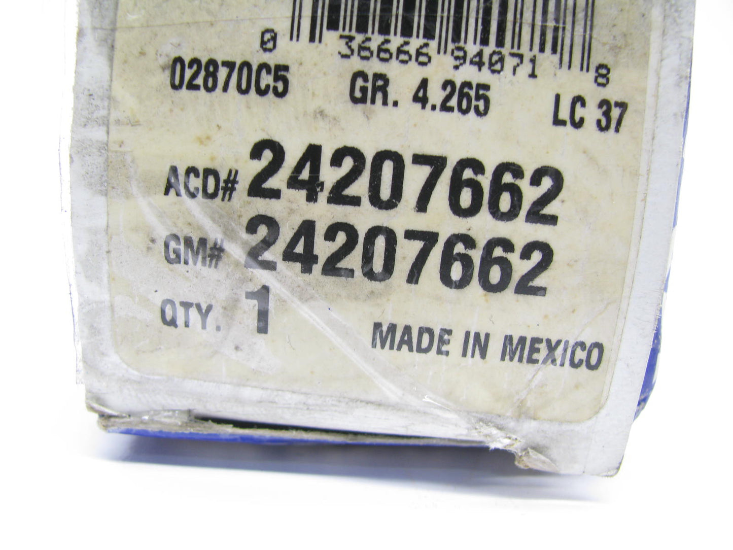 Automatic Transmission Shift Solenoid ACDelco GM Original Equipment 24207662