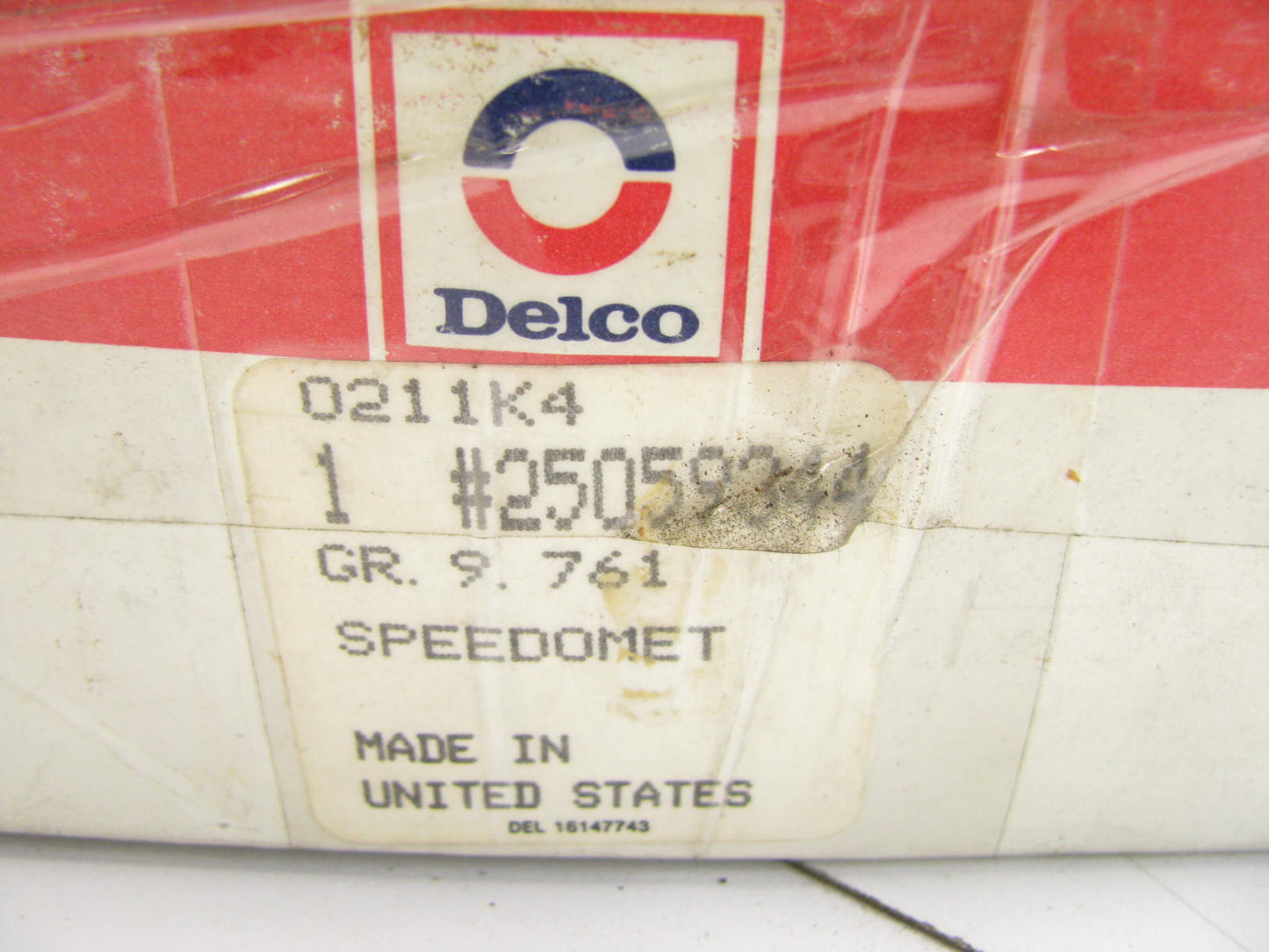 NOS OEM Acdelco 25059344 Speedometer Gauge - 1980'S DIESEL 350 5.7L Cars