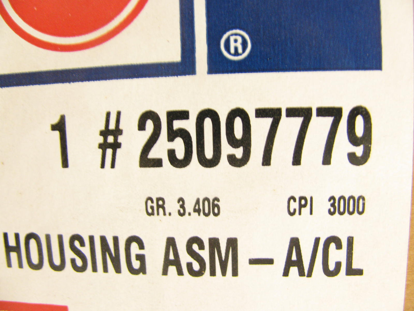 Acdelco 25097779 Air Intake Inlet Housing 1990 Cadillac Deville Fleetwood 4.5L