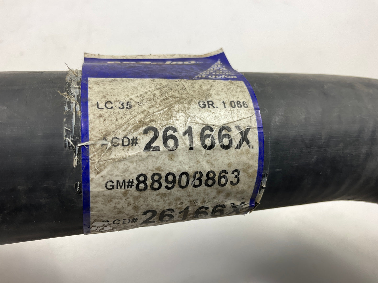 Acdelco 26166X Molded Radiator Coolant Hose - Upper / Lower
