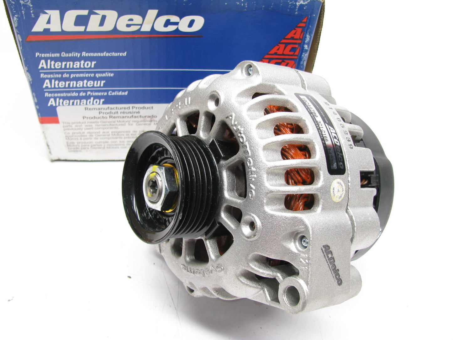 Acdelco 321-2166 REMAN Alternator - 105 Amp