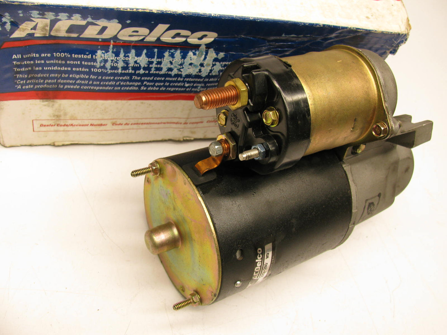 Acdelco 323-280 Reman Starter Motor