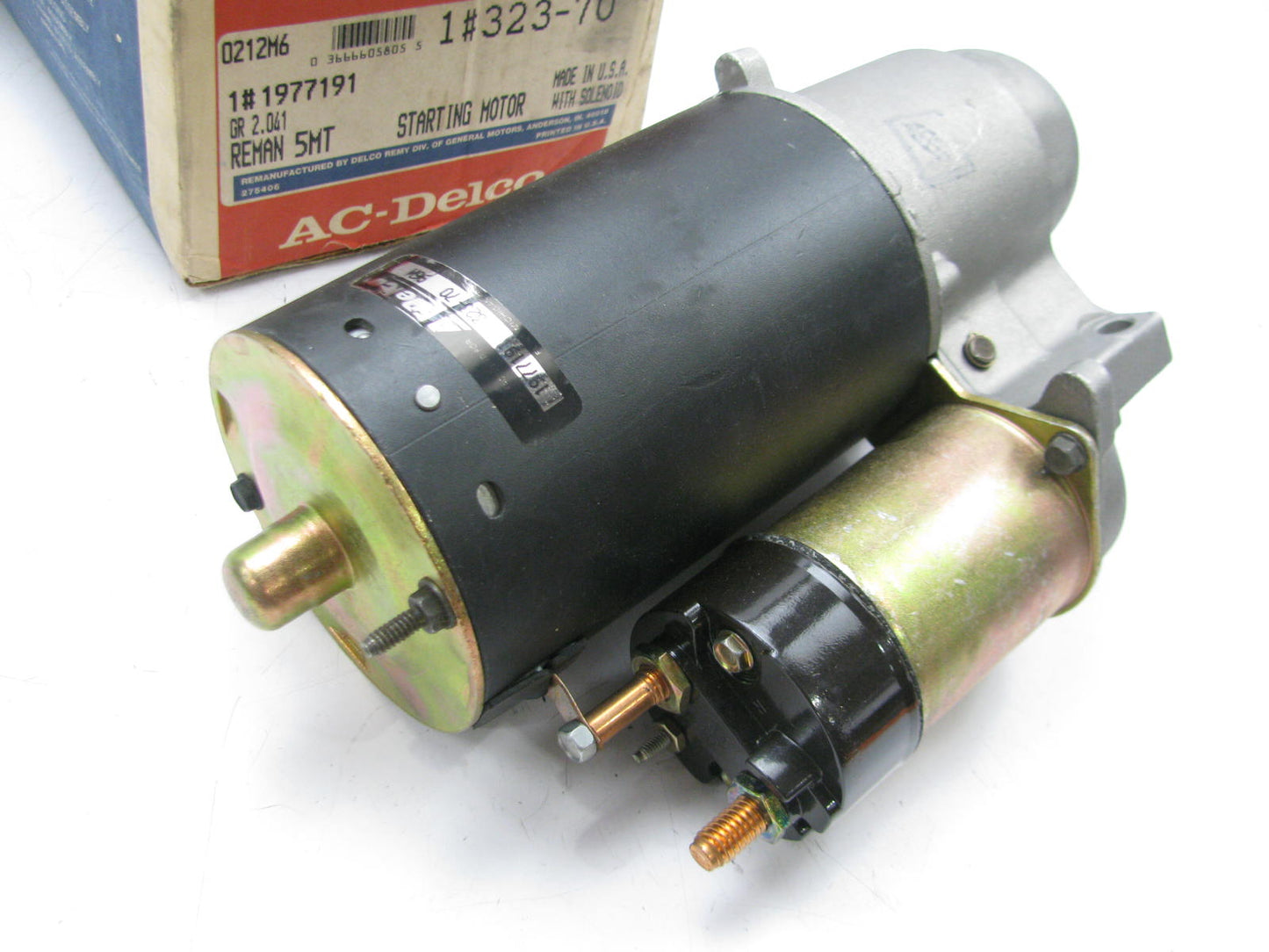 REMAN. Acdelco 323-70 Starter Motor