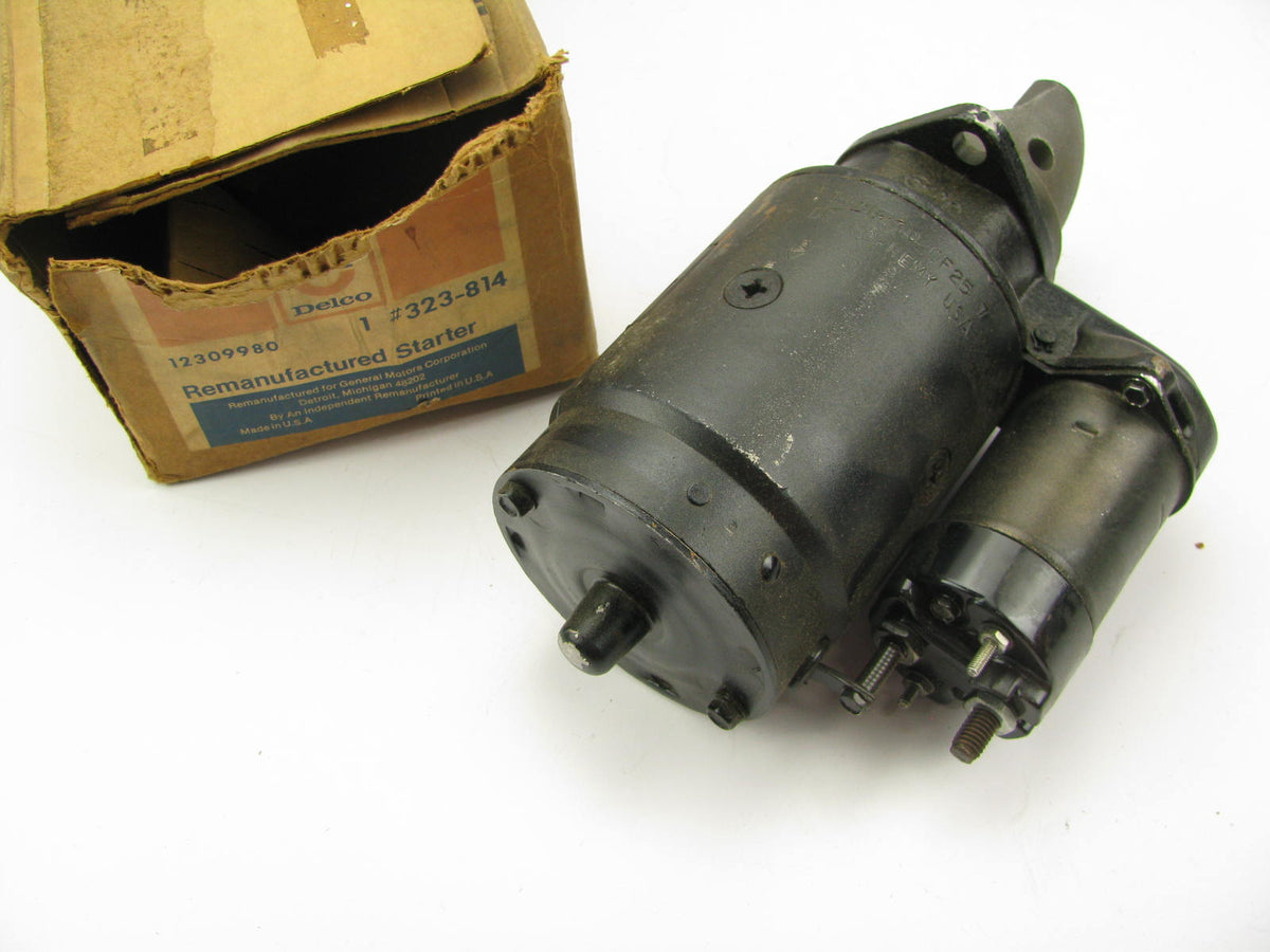 NEW Delco 323-814 10MT 12V Starter For Case 1960-69 Agricultural Tractor 1108340
