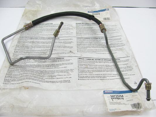 NEW Acdelco 36P25254 Power Steering Pressure Line Hose 95-96 Oldsmobile Cutlass