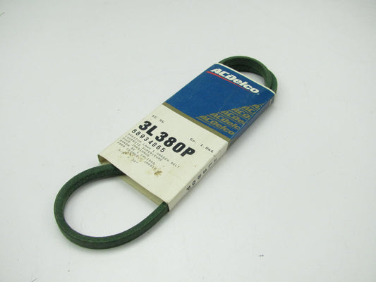 Acdelco 3L380P Lawn & Garden Power Equipment Accessory Drive Belt - 3/8'' X 38''