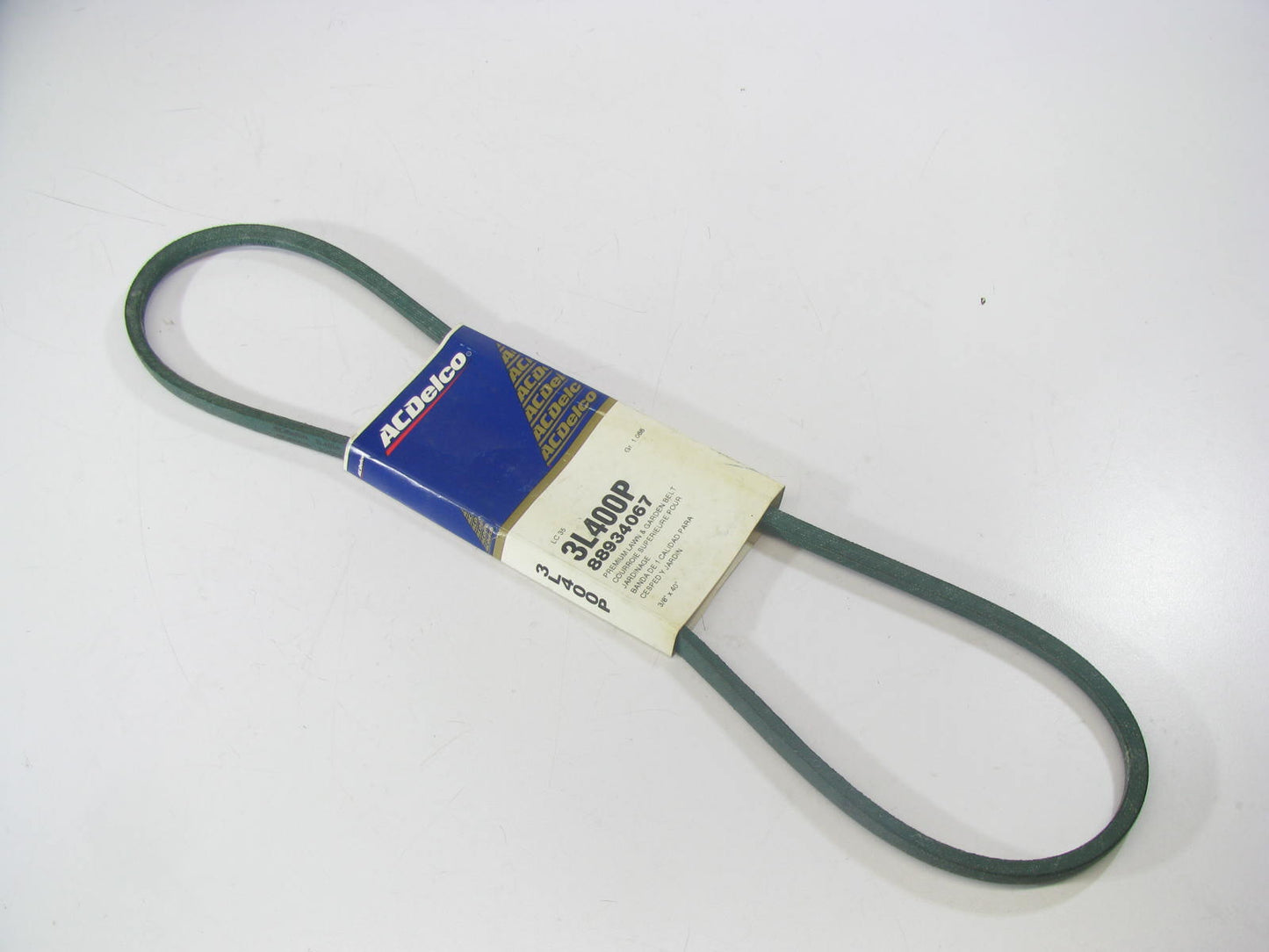 Acdelco 3L400P Lawn & Garden Power Equipment Accessory Drive Belt - 3/8'' X 40''