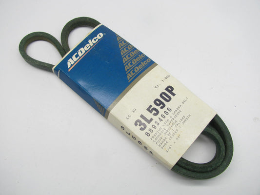 Acdelco 3L590P Lawn & Garden Power Equipment Accessory Drive Belt - 3/8'' X 59''