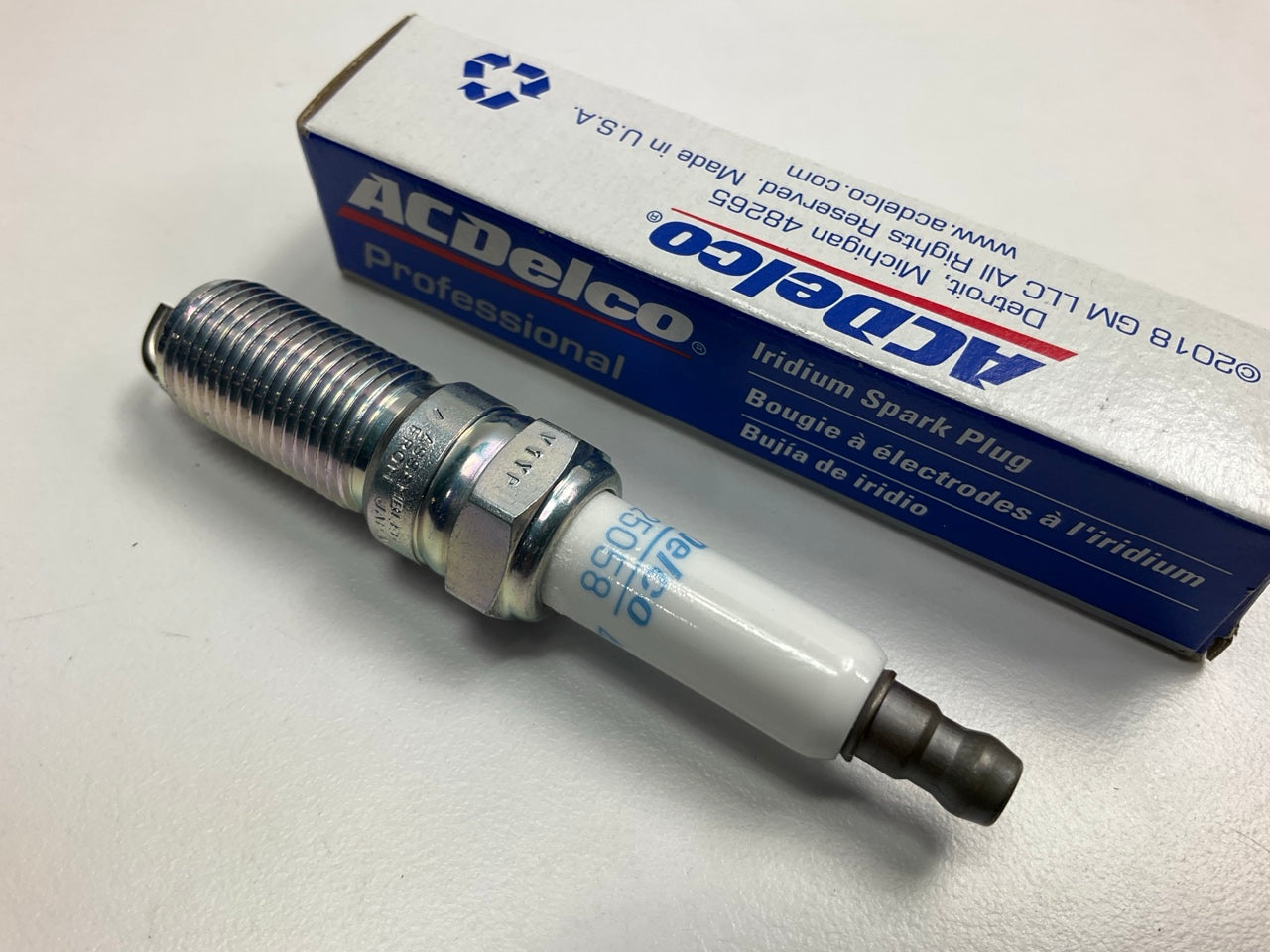 Acdelco 41-103 Iridium Ignition Spark Plug - 12625058