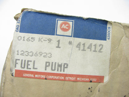 NOS ACDELCO 41412 Mechanical Fuel Pump For Mercruiser OMC 305 350 400