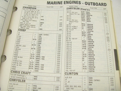 Acdelco 41A-100-1990 Ignition Spark Plugs Catalog - Weatherly # 500, 226 Pages