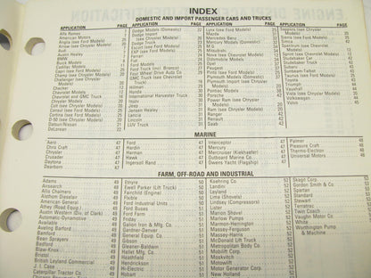 Acdelco 43A-100 Mechanical & Electric Fuel Pump Application Catalog 1989 #604