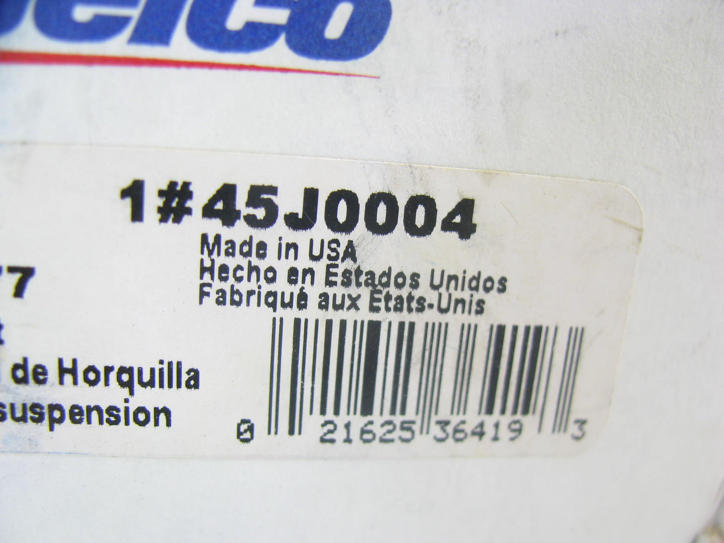 Acdelco 45J0004 Suspension Control Arm Shaft Kit - Front Upper