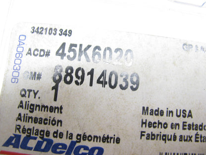 (2) Acdelco 45K6020 Alignment Caster / Camber Bushings - 1-1/4 Degree