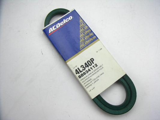 Acdelco 4L340P Lawn & Garden Power Equipment Accessory Drive Belt - 1/2'' X 34''