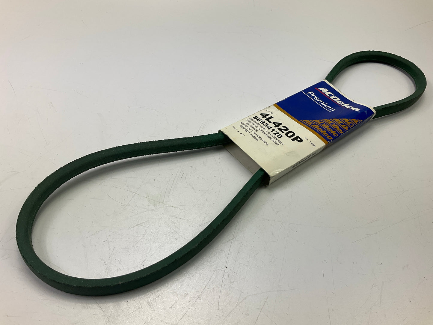 Acdelco 4L420P Lawn & Garden Power Equipment Accessory Drive Belt, 1/2'' X 42''