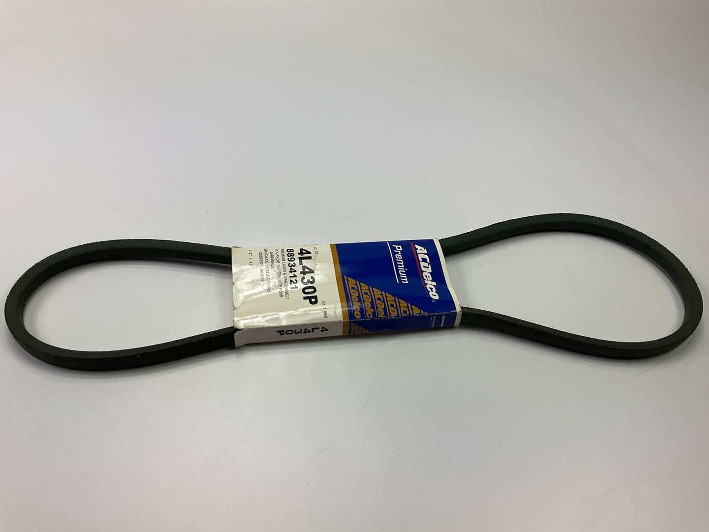 Acdelco 4L430P Lawn & Garden Power Equipment Accessory Drive Belt, 1/2'' X 43''