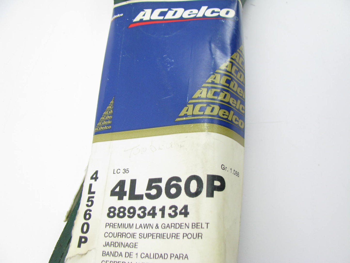 Acdelco 4L560P Power Equipment Accessory Drive Belt - 1/2'' X 56''