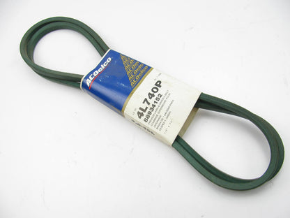 Acdelco 4L740P Lawn & Garden Power Equipment Accessory Drive Belt - 1/2'' X 74''