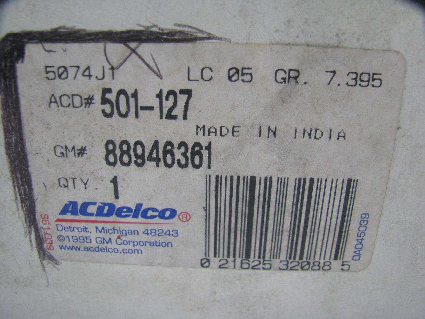 Acdelco 501-127 Suspension Strut Bellow Boot Kit - Front / Rear