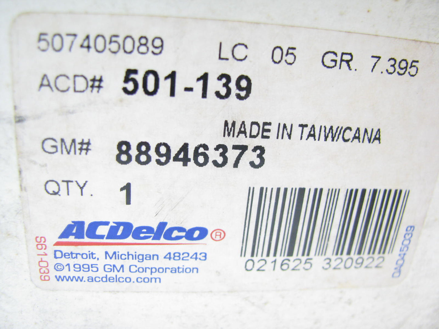 Acdelco 501-139 Front Suspension Strut Mount For 1995-2003 Ford Windstar