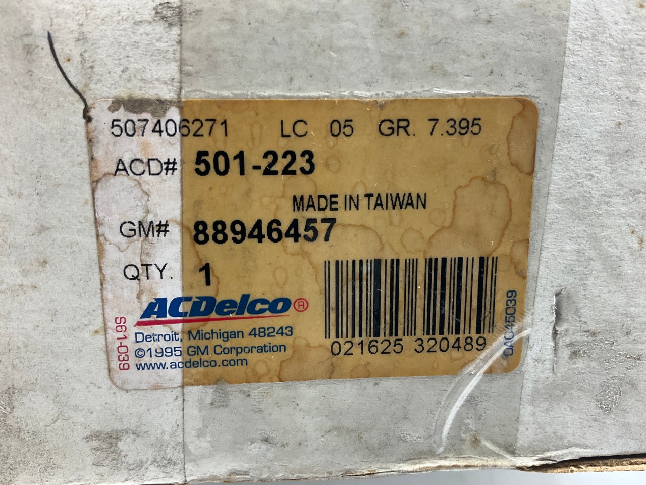 (2) Acdelco 501-223 Front Suspension Strut Mount For 1992-1994 ES300 & Camry