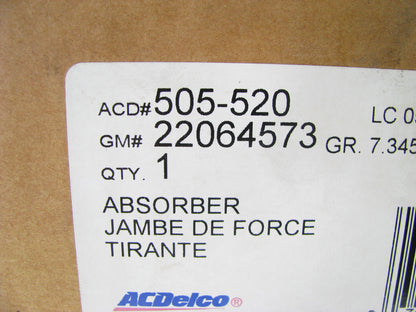 Acdelco 505-520 Rear Shock Absorbers 1995-2005 Cavalier & Sunfire - 22064573