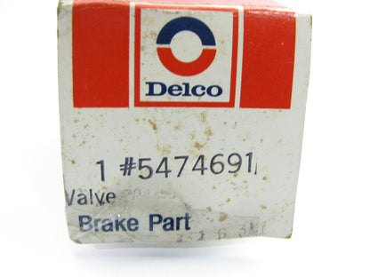NOS OEM Delco 5474691 Brake Cylinder Vacuum Valve - 1958-1962 Pontiac B-Body