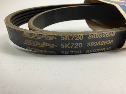 Acdelco 5K720 Serpentine Belt  For 1991 Saturn SL, SL1
