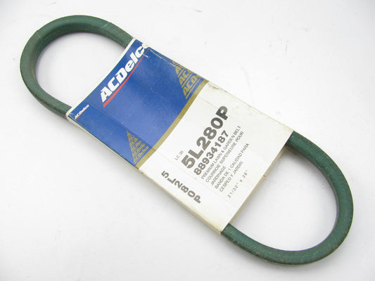 Acdelco 5L280P Lawn & Garden Power Equipment Accessory Drive Belt - 21/32'' X 28''