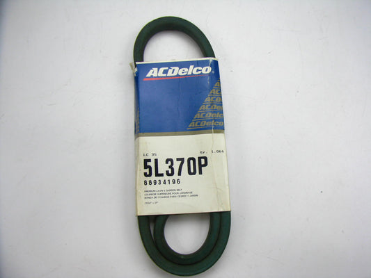 Acdelco 5L370P Lawn & Garden Power Equipment Accessory Drive Belt - 21/32'' X 37''