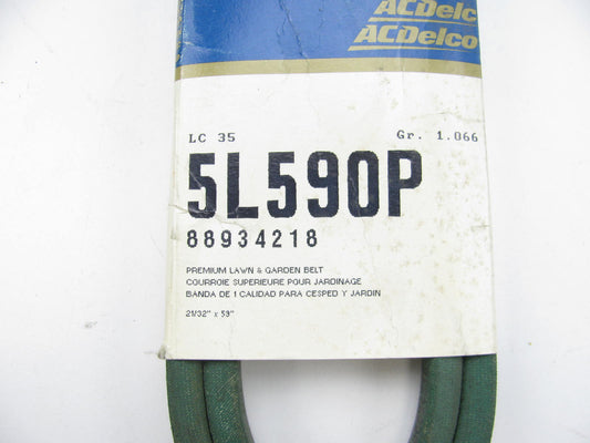 Acdelco 5L590P Lawn & Garden Power Equipment Accessory Drive Belt - 21/32'' X 59''