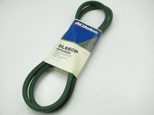 Acdelco 5L660P Lawn & Garden Power Equipment Accessory Drive Belt - 5/8'' X 55''