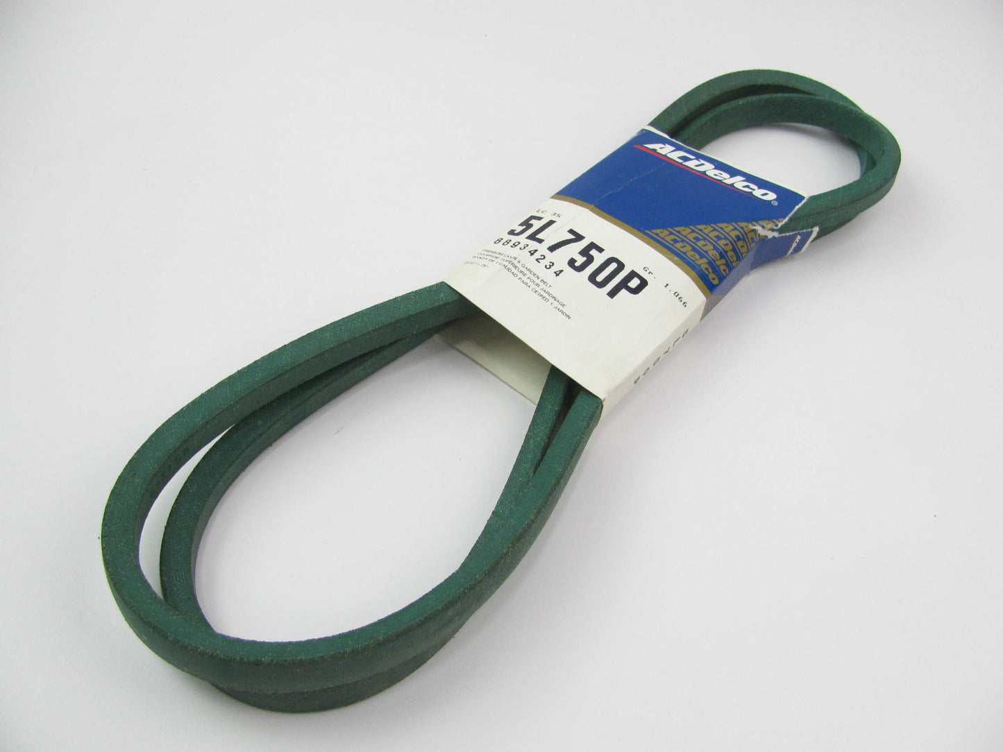 Acdelco 5L750P Lawn & Garden Power Equipment Accessory Drive Belt - 21/32'' X 75''