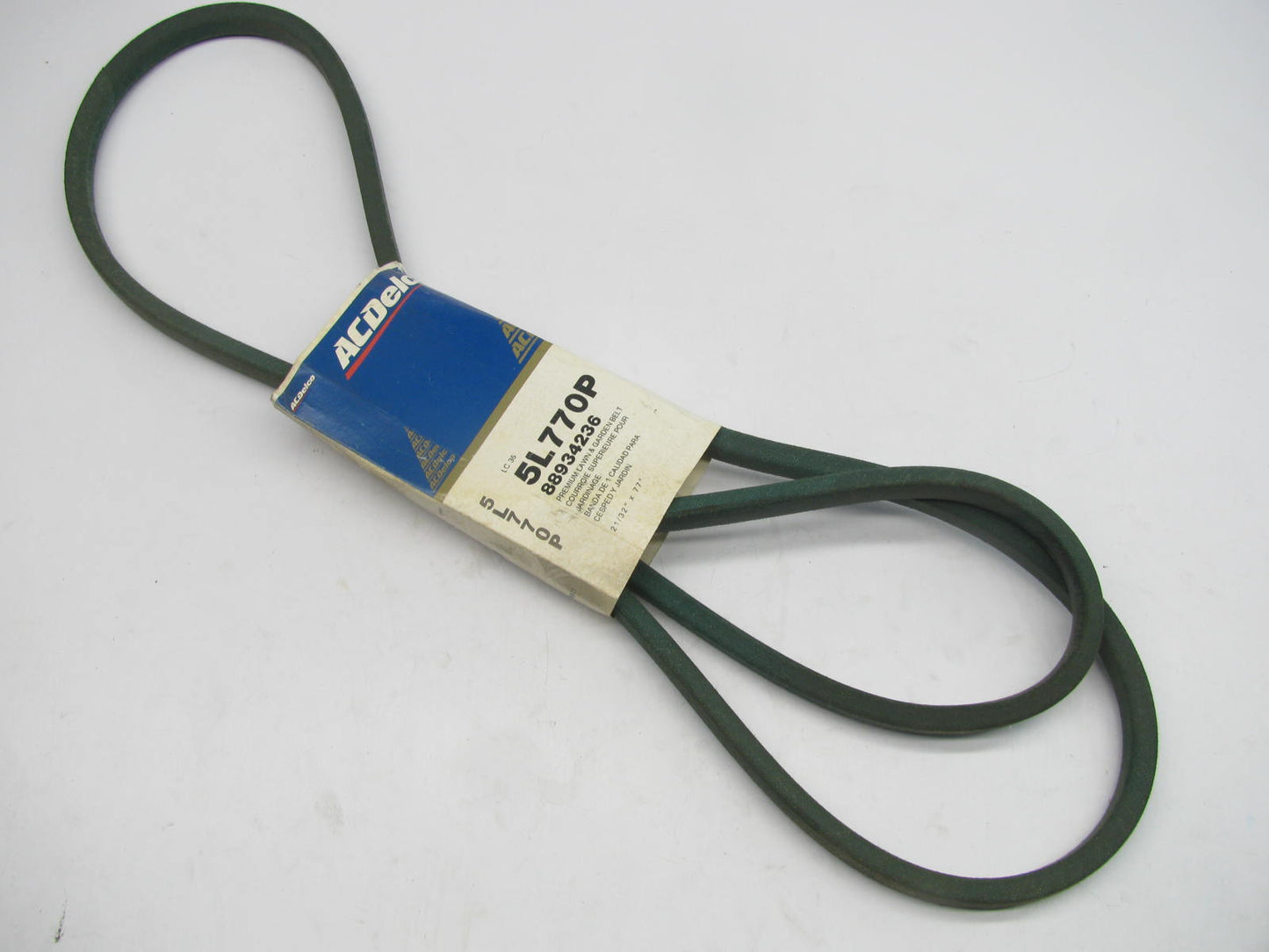 Acdelco 5L770P Lawn & Garden Power Equipment Accessory Drive Belt - 5/8'' X 77''