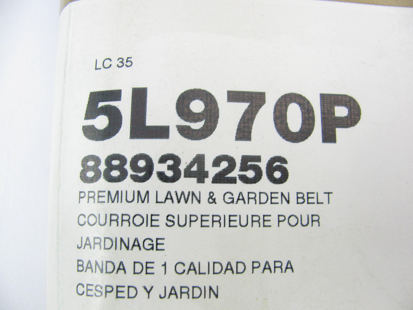 Acdelco 5L970P Lawn & Garden Power Equipment Accessory Drive Belt - 21/32'' X 97''