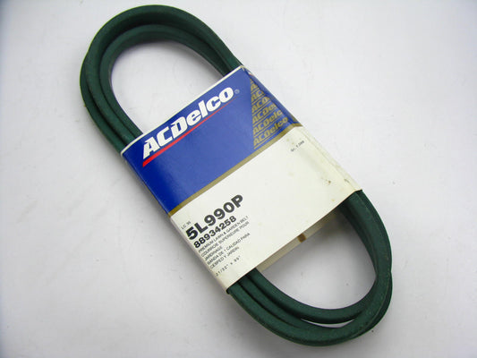 Acdelco 5L990P Lawn & Garden Power Equipment Accessory Drive Belt - 21/32'' X 99''