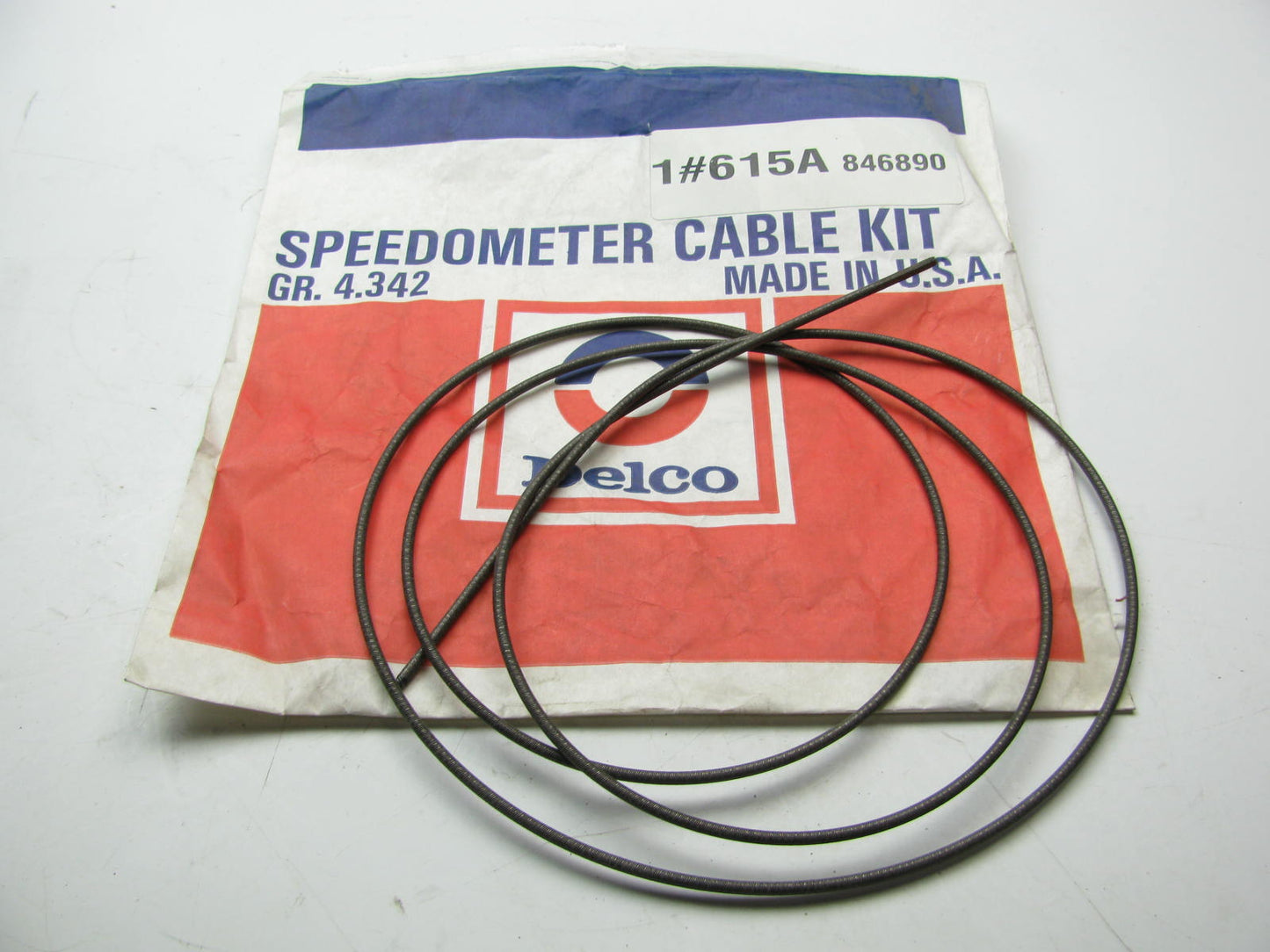 1937-1962 Chevy Speedometer Cable (cut-to-length) Custom Apps NOS OEM GM 846890