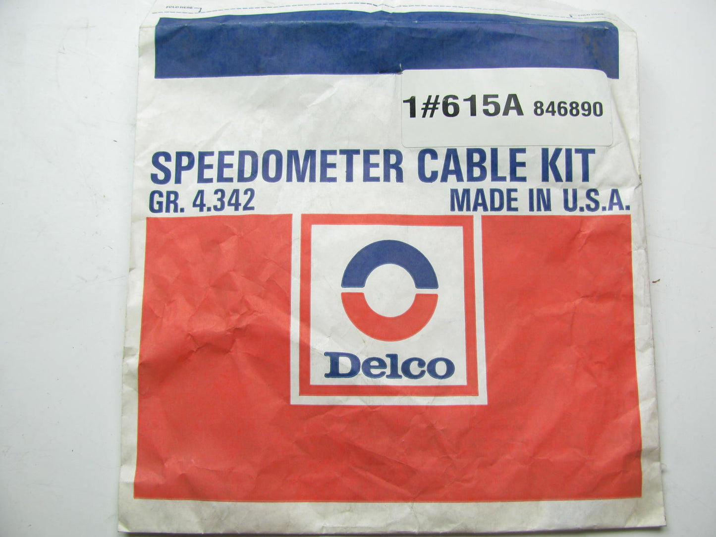 1937-1962 Chevy Speedometer Cable (cut-to-length) Custom Apps NOS OEM GM 846890