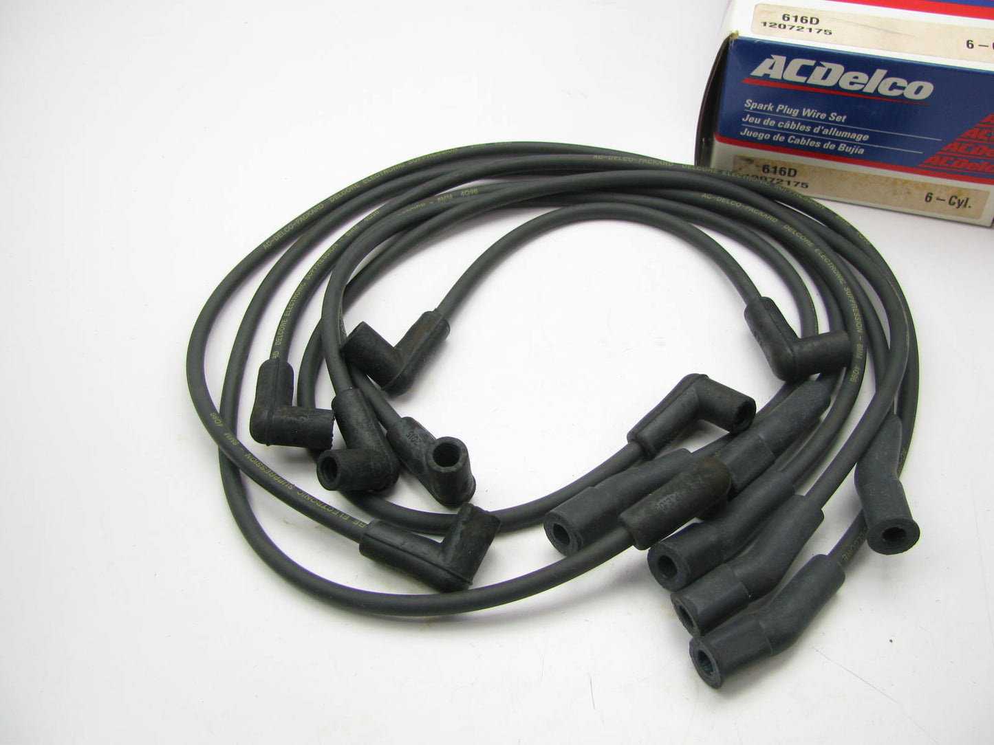 Acdelco 616D Ignition Spark Plug Wire Set For 1986-1994 Ford Mercury 3.0L-V6