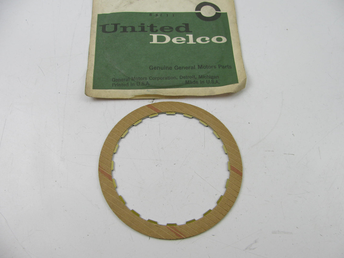 Acdelco 6261278 Automatic Transmission Friction Clutch Plate - TH250 TH350 TH375